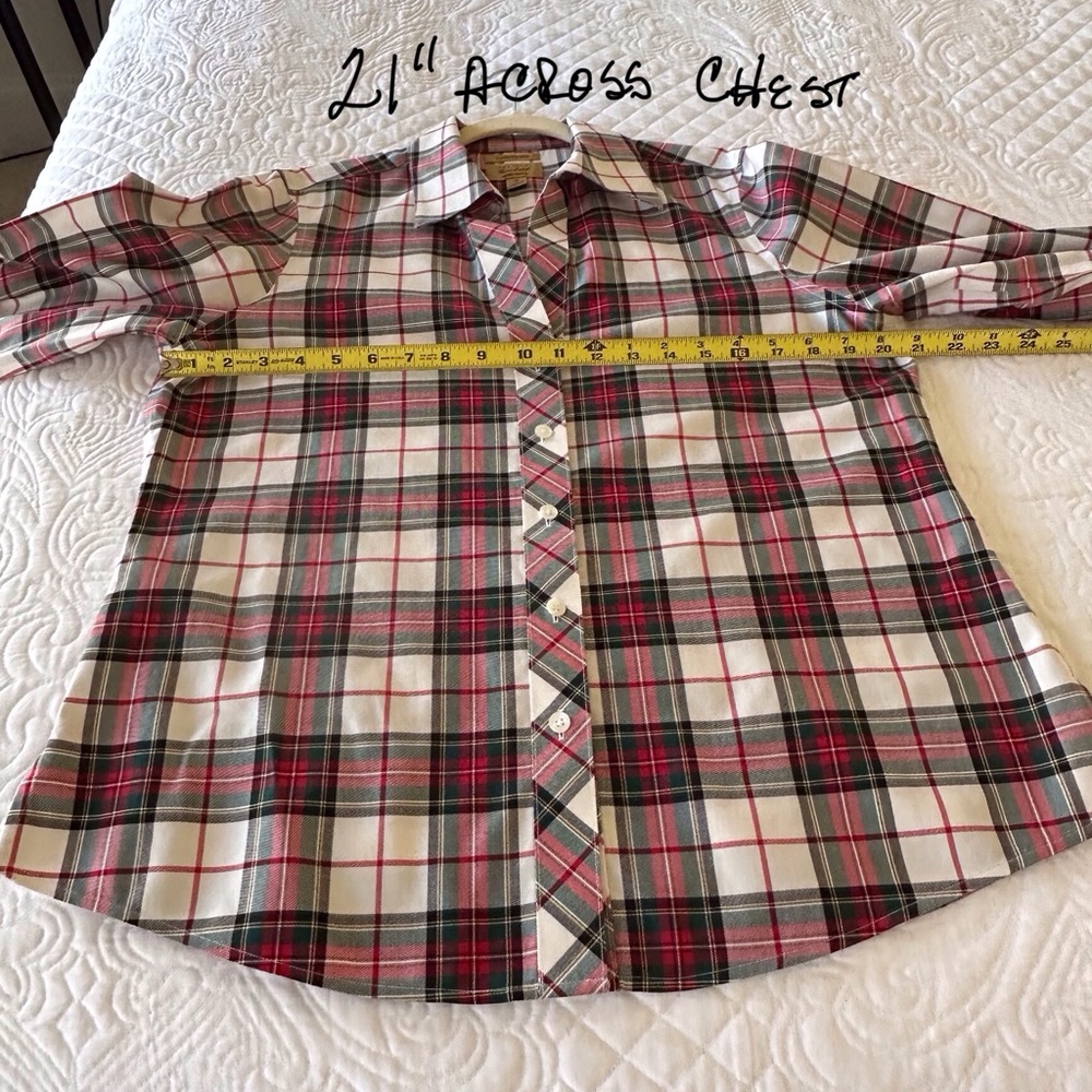 Investments Gold Label, Christine, , non-iron, long sleeve blouse/shirt, sz 12 - Picture 6 of 6
